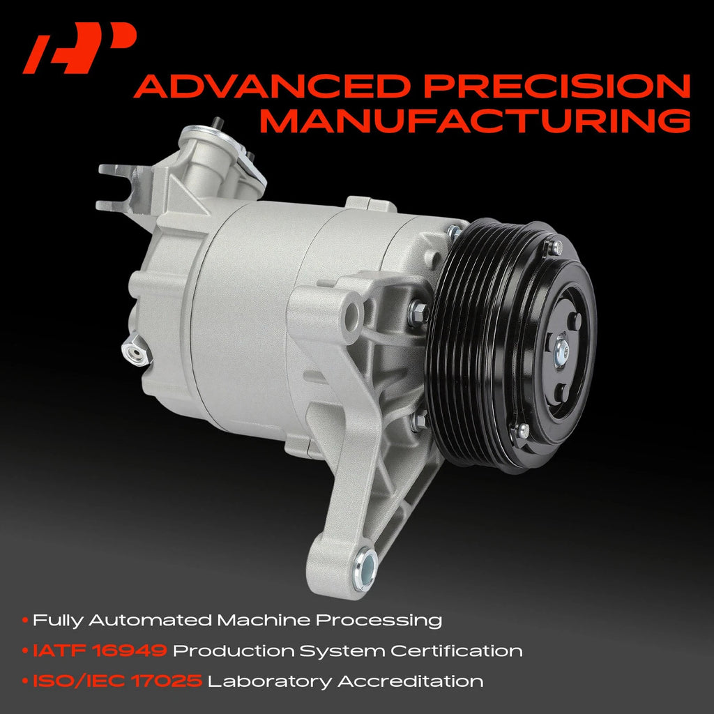 A/C Compressor with Clutch for Chevrolet Malibu (2007-2010)