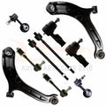Set of 10 Front Lower Control Arms Tie Rod Links Sway Bars for Hyundai Accent (2000–2005)