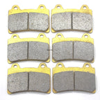 Front Rear Brake Pads for Yamaha XVZ 13 D Venture Royale (1986–1993) XVZ13