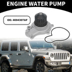 Water Pump for Chrysler Cirrus (1995–2000) No. 4694307AF, Rubber Ring Kit