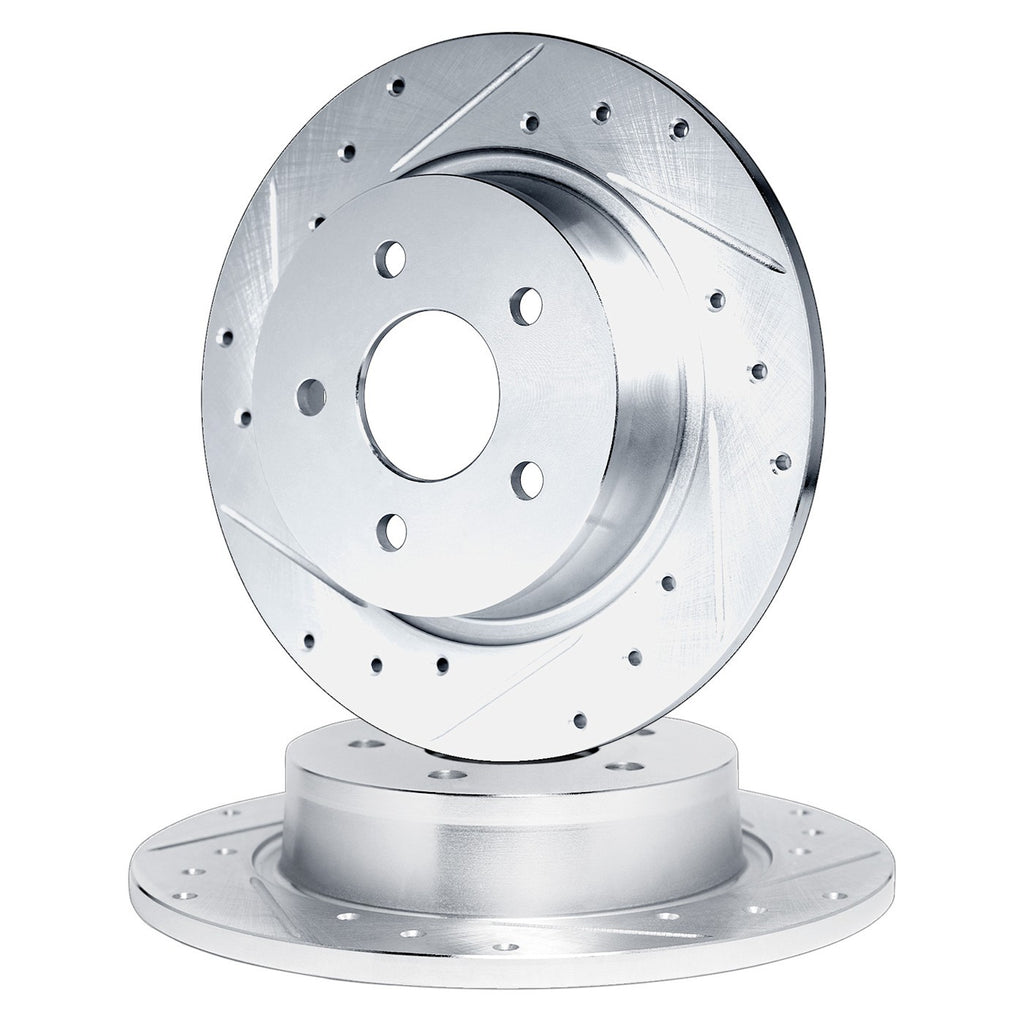 Set of 2 Brake Discs for Land Rover Range Evoque