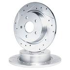 Set of 2 Brake Discs for Land Rover Range Evoque