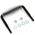 Spring Handle with Mounting Bracket for BBQ Grill (5")