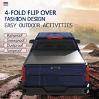 Soft Quad-Fold Tonneau Cover for Toyota Tundra (2022) 5.5FT Bed