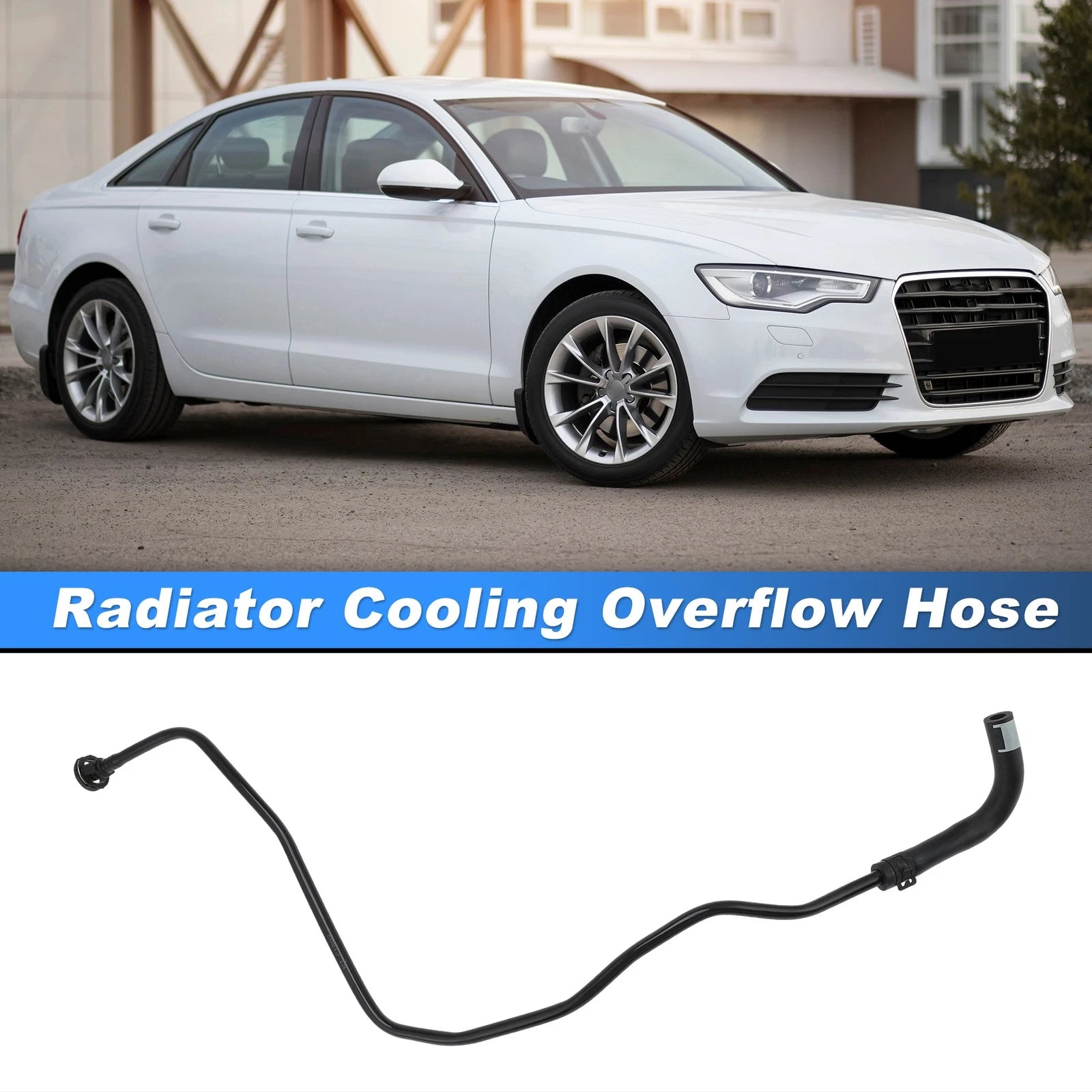 Radiator Cooling Overflow Hose for Audi A6/A6 Avant/A6 Avant Quattro (1998–2004)