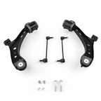 Set of 4 Lower Control Arms w/Ball Joint Stabilizer Bar Kit for Ford Mustang (2005–2010)