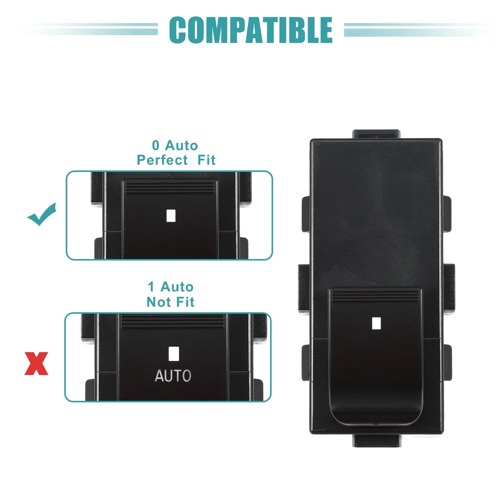 2pcs Power Window Switch for Cadillac Escalade, Chevrolet HHR (No. 22895545)