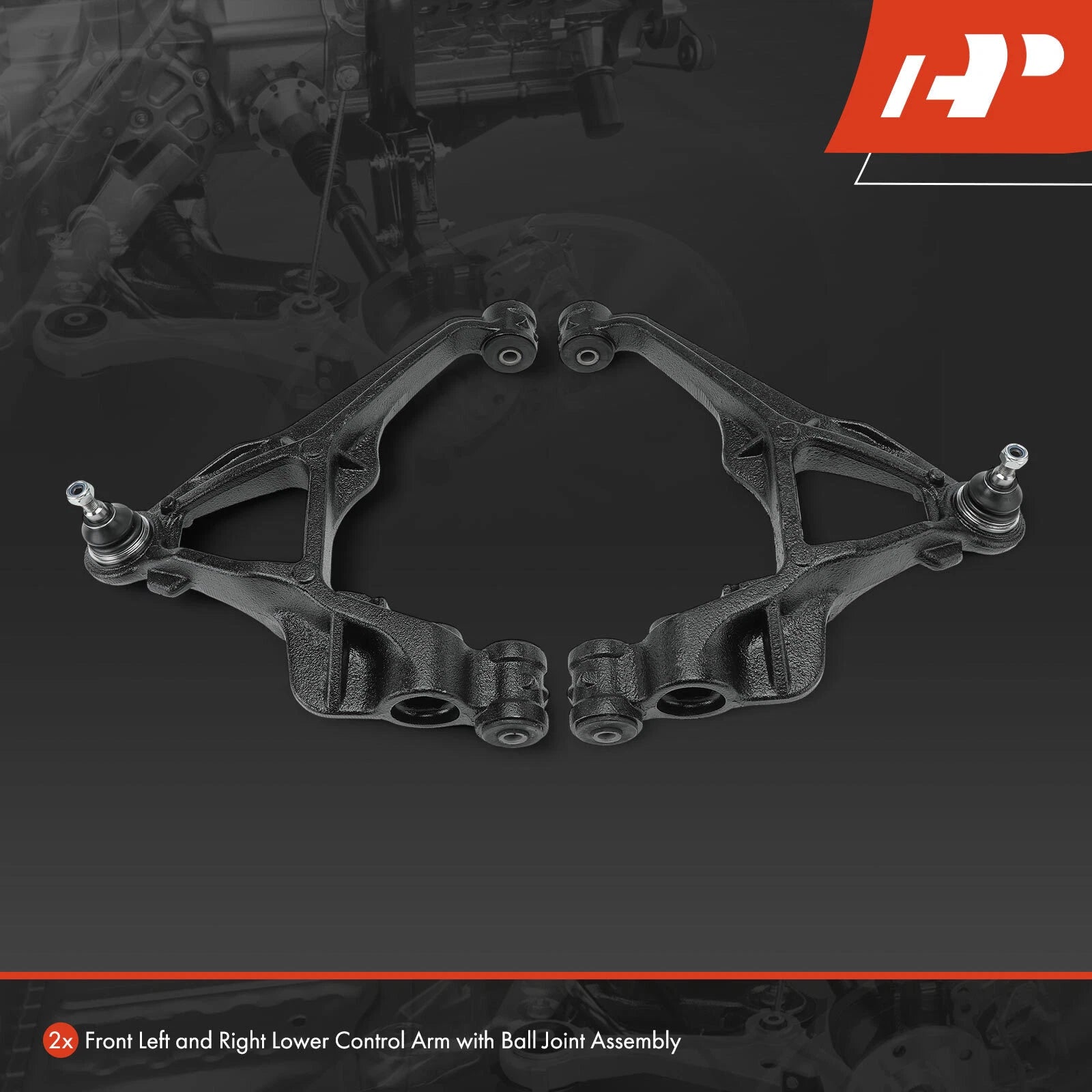 2X Front Lower Control Arm with Ball Joint for Chevrolet GMC