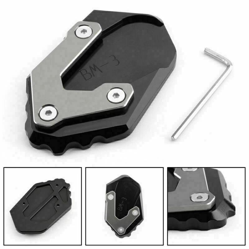 CNC Kickstand Side Stand Plate Extension Pad for BMW R1200 GS LC (2017-2018)