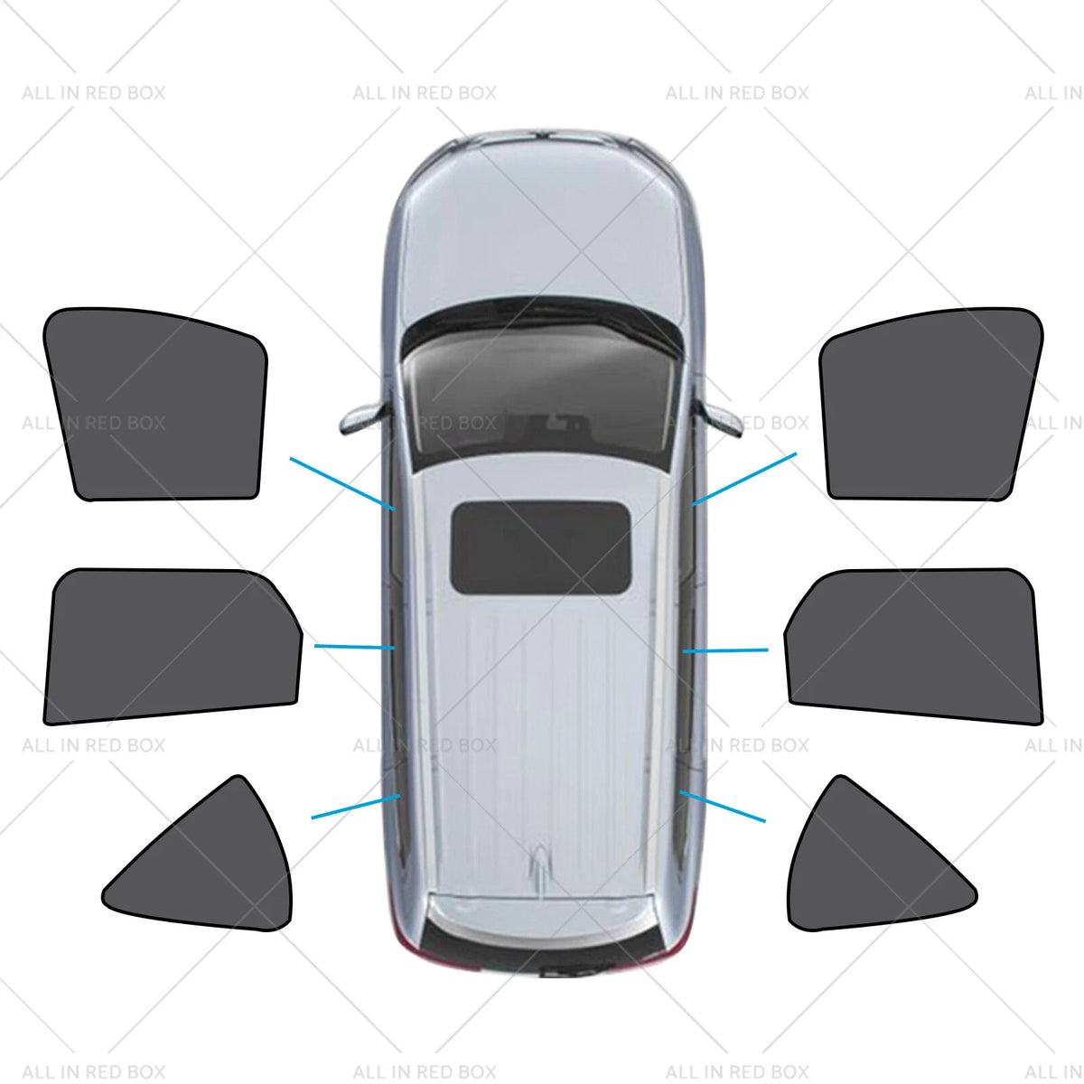 Car Window Shades for Mazda CX-60 (2022–Present) UVA UVB Protection