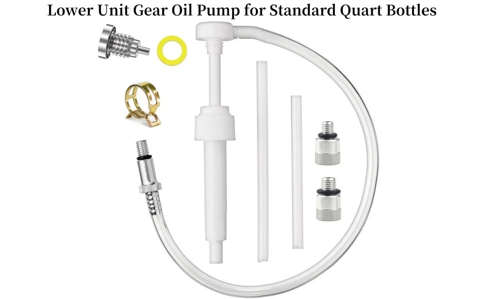Lower Unit Gear Oil Pump for Mercury Suzuki Yamaha Johnson Evinrude Outboard