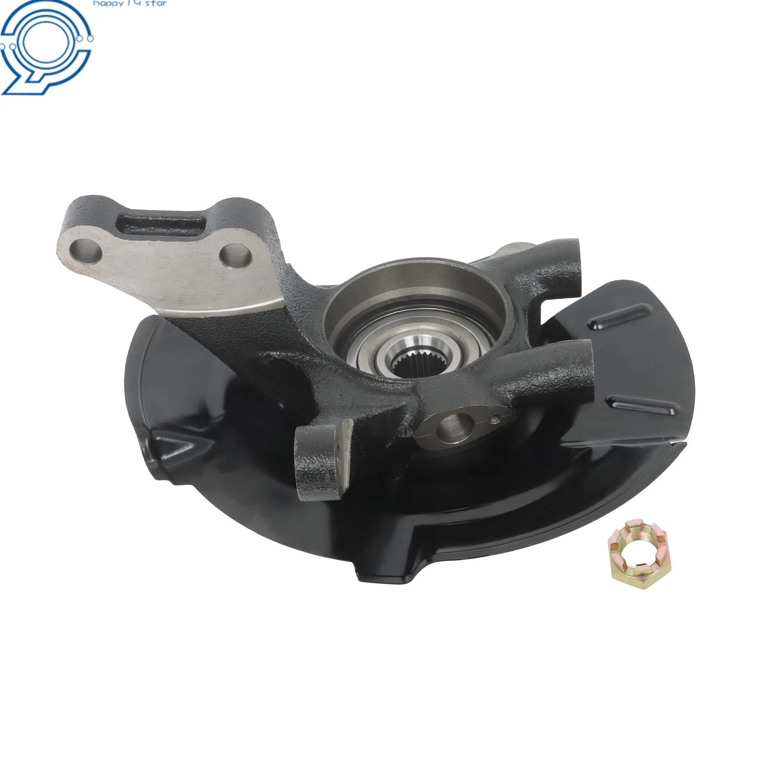 Front Left Steering Knuckle Assembly for Hyundai Tucson Kia Sportage (2005–2009)
