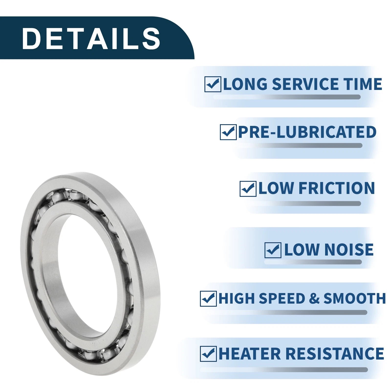 Deep Groove Ball Bearing 55x90x11mm for Scooter Skateboard (P5)