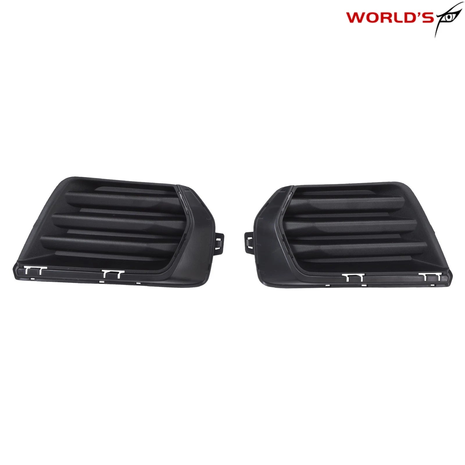 Set of 2 Fog Light Covers for Chevrolet Colorado LT/Z71 (2021–2022) Black