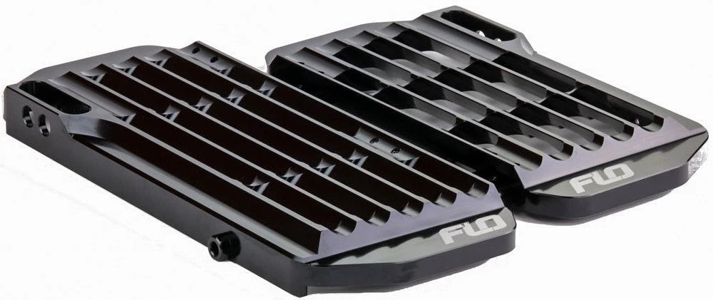High Flow Radiator Braces for - Black