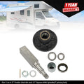 Set of 4 Trailer Hub Kits for 5 on 4.5" (11" Square Spindle)