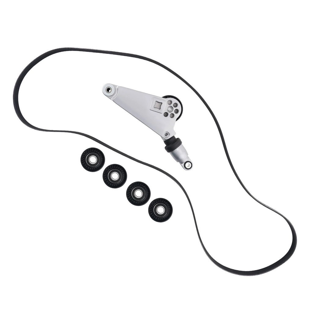 Belt Kit with 4 Pulleys for Jeep Wrangler JK 3.6L V6 (2012–2017) 04627038AA