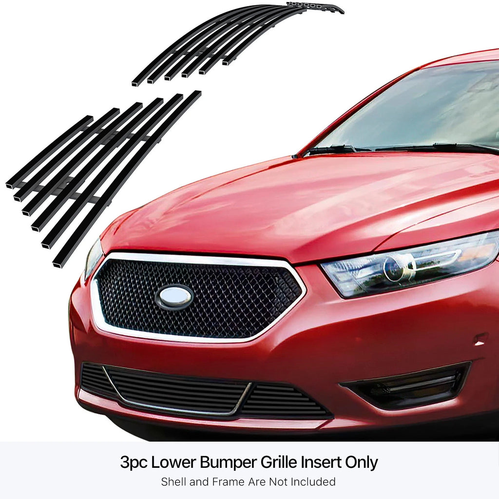 Stainless Black Billet Grille for Ford Taurus (2013-2019)