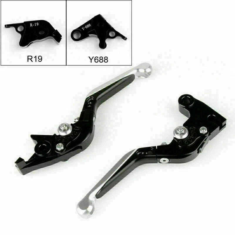 Adjustable Folding Brake Clutch Levers for Yamaha YZF R1 (2009–2014) SIL T9