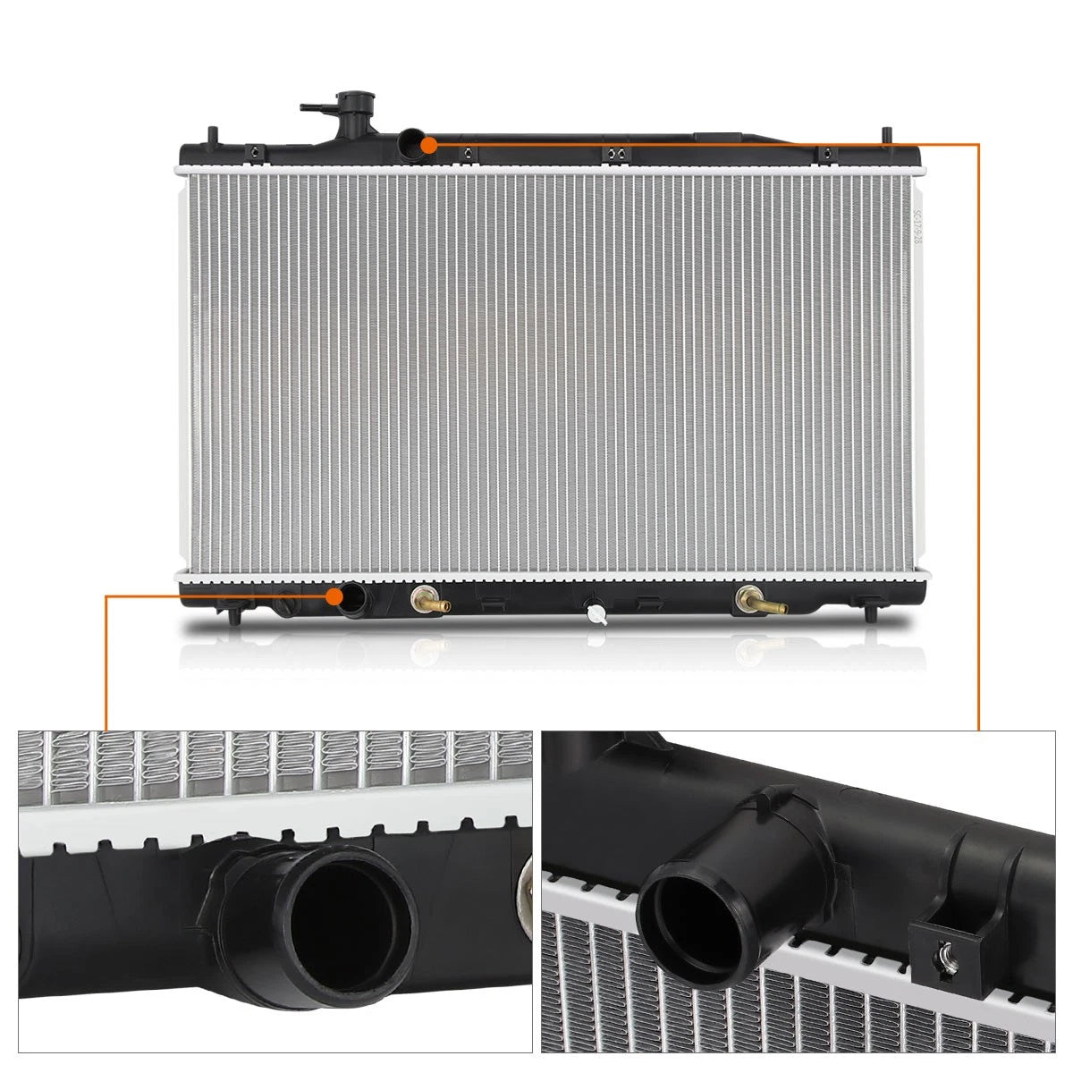 Full Aluminum Core Radiator for Honda CR-V (2010–2011) DPI-13161