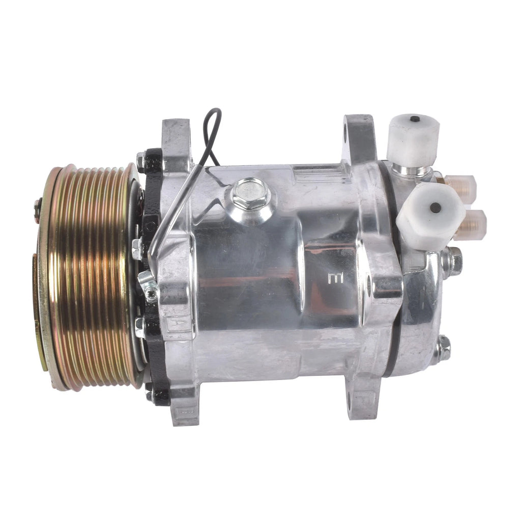 A/C Compressor with 8PK Clutch for Sanden 508 5H14 (R134A, 12V)