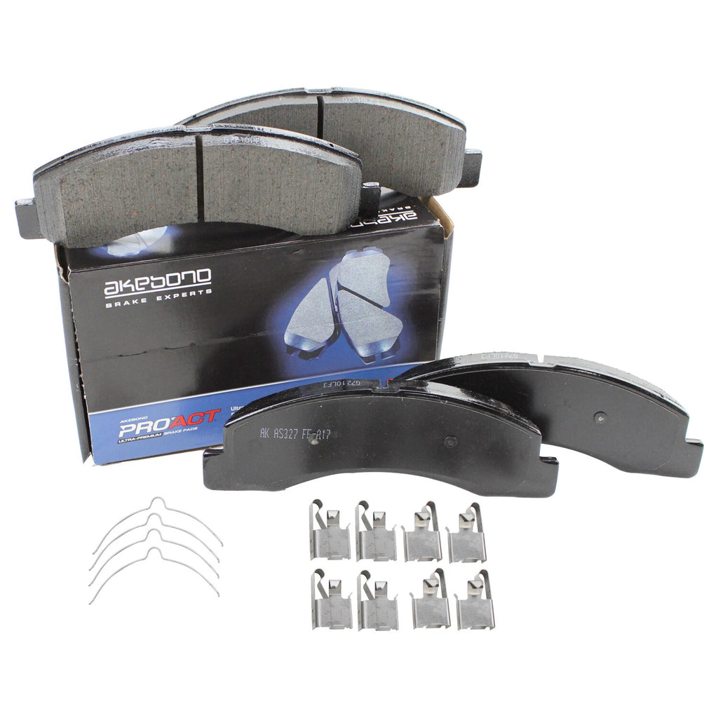 Akebono ProACT Front Ceramic Brake Pads for Ford Excursion F-250/350 (2000–2005)