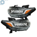 Set of 2 Halogen Headlights with LED for Honda Accord Sedan (2018–2020)