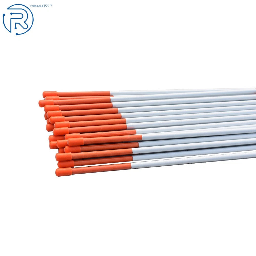 Set of 25 Reflective Snow Stakes for Driveway Markers (6FT)