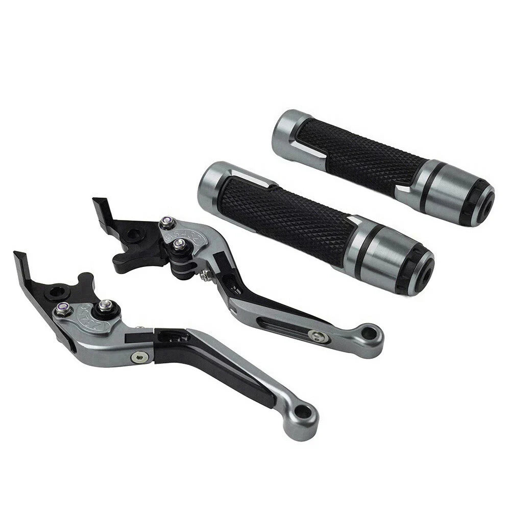 Folding Titanium Brake Clutch Levers Grip Set for Suzuki GSXR600/750 (2006-2019)