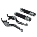 Folding Titanium Brake Clutch Levers Grip Set for Suzuki GSXR600/750 (2006-2019)