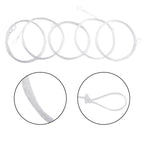 5X Tapered Leader Fly Line with Loop for Fly Fishing (9FT)