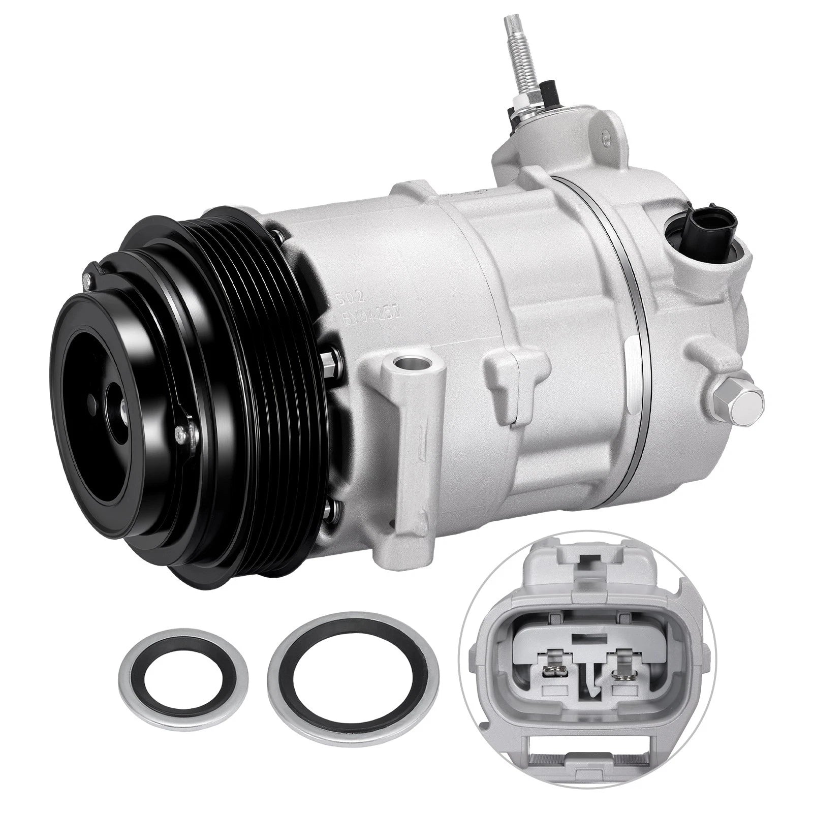A/C Compressor Assembly for Dodge Dart (2013–2016) 6SBU16
