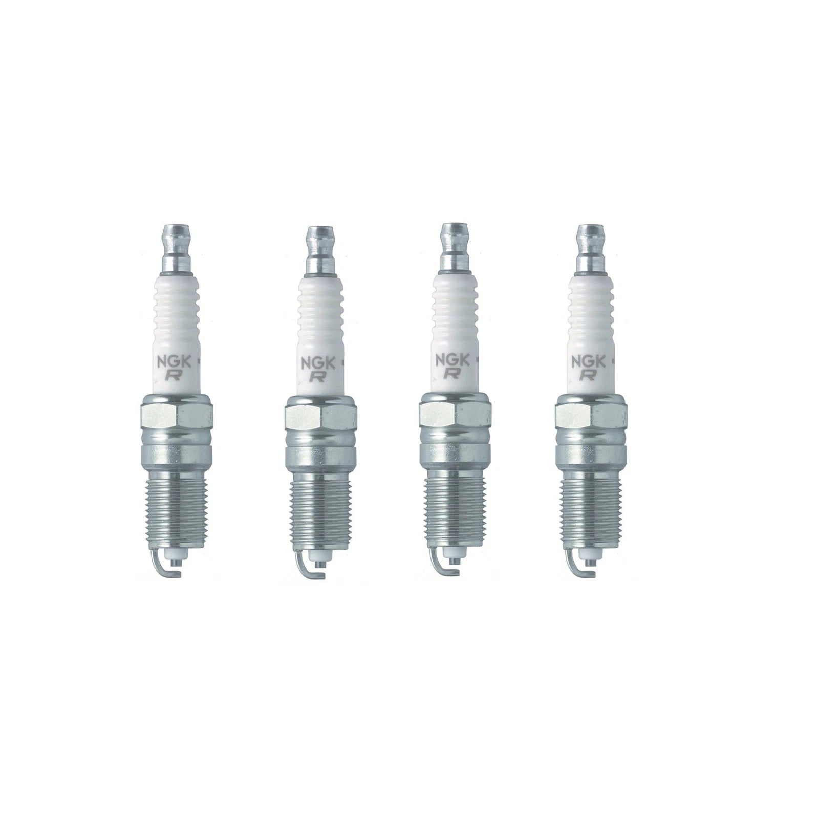 Set of 4 NGK V-Power Spark Plugs for Chevy Ford Mercury Mazda Benz Peugeot (L4)