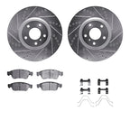 2X Brake Disc and Pad Kit for Coupe Sedan
