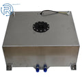 20 Gallon Fuel Cell Tank w/ Cap & Level Sender for Universal (Aluminum Silver)