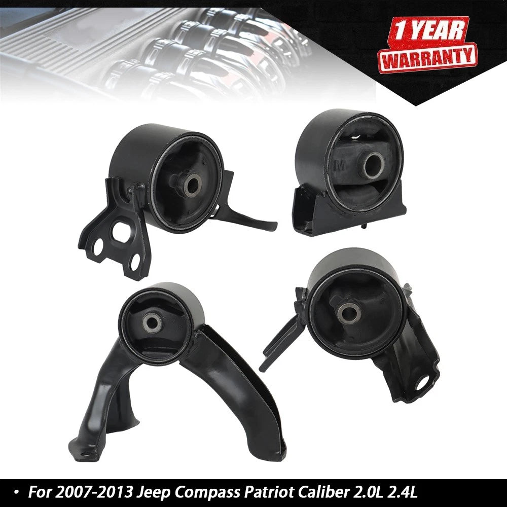 Set of 2 Engine Motor & Auto Trans Mounts for Mitsubishi Outlander (2008–2016)