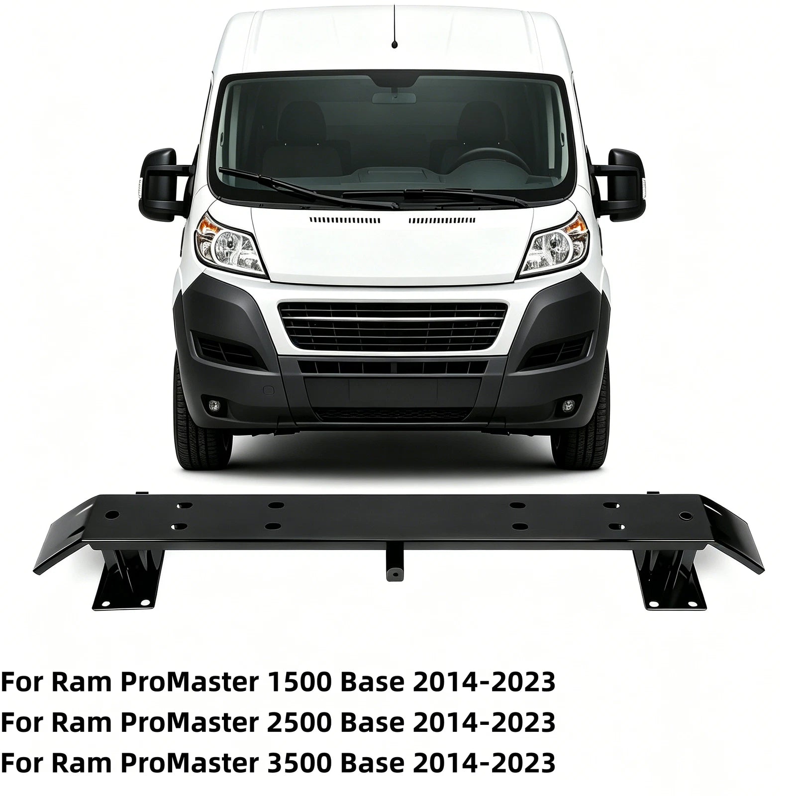Front Bumper Reinforcement for Ram ProMaster 2500 3500 (2014–2023) Steel