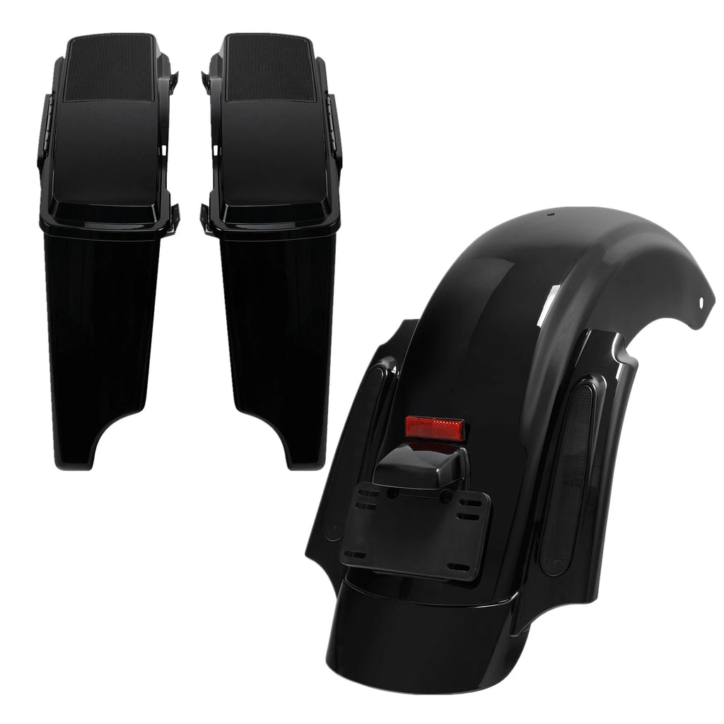 Rear Fender 5" Saddlebags 6X9" Speaker Lids for Harley Electra Glide (2009–2013)