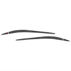 2X Headlight Eyebrows Eyelids Cover Trim for Alfa Romeo Giulia (2015–2024) GZ