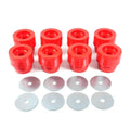 Red Body Cab Mount Bushing Kit for Silverado Sierra 1500/2500 (1999–2014)