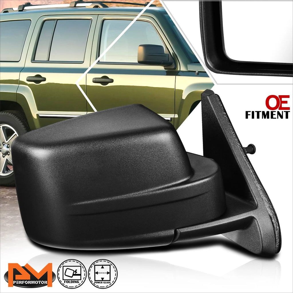 Powered Adjustable Side Rear View Mirror for Jeep Patriot (2007–2017)