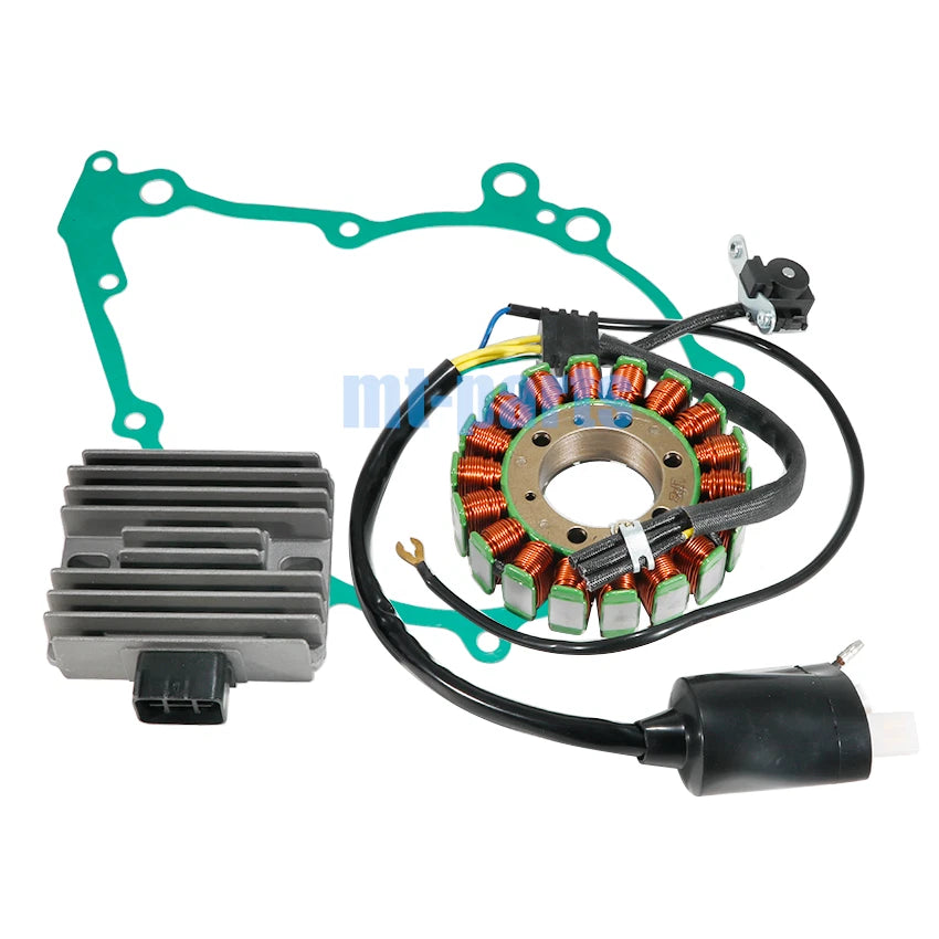 Magneto Stator, Regulator Rectifier, Gasket for Yamaha XT660Z Tenere (2008–2015)