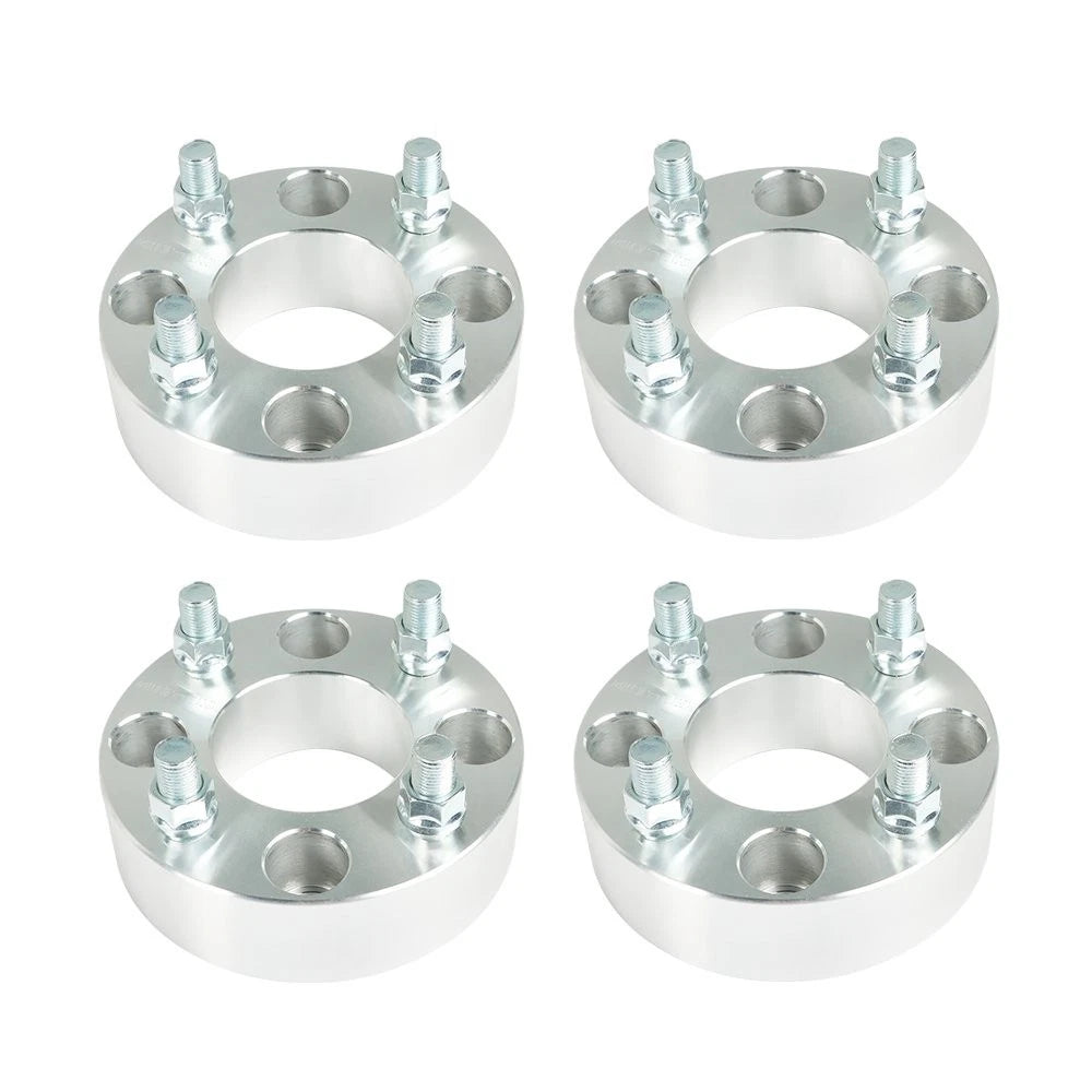 Set of 4 Wheel Spacers Adapters for Club Car Golf Cart (1.5" 4x4, 1/2"×20)