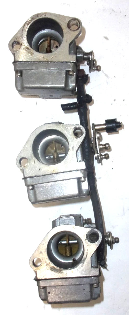 Carburetor Set of 3 for Mercury 75HP (824924T48 824924T49 824924T50 WME 103)