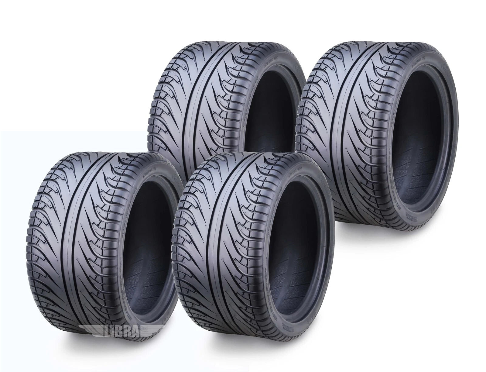 Set of 4 215/35-14 Tires for Golf Cart ATV (14042)
