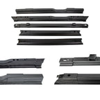 Black Truck Long Bed Rail Floor Support for Ford Super Duty F250 F350 F450 (1999–2018)