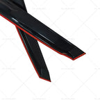 Set of 4 Weather Shields Window Visors for Honda Jazz (2014–2021) GK5