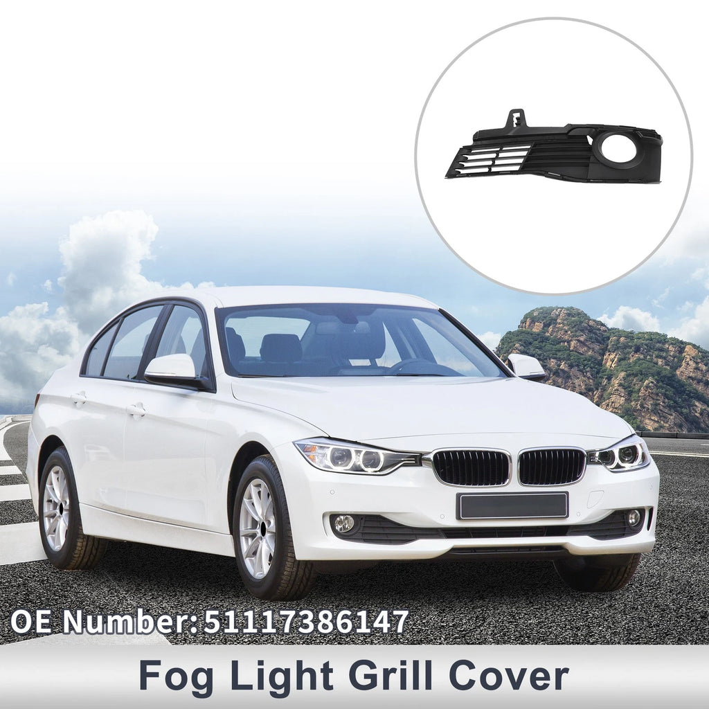 1 Pc Fog Light Grill for BMW 3 Series (2015–2019) No. 51117386147