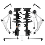10x Front Struts Coil Spring + Control Arms for Nissan Altima (2015–2018)
