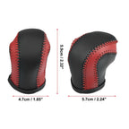 Gear Shift Knob Cover Protector for Toyota C-HR (2017–2021) Red Black